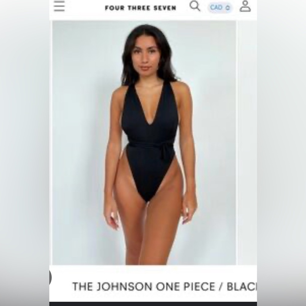 437 NWOT the Johnson one piece - back - large - Picture 2 of 3